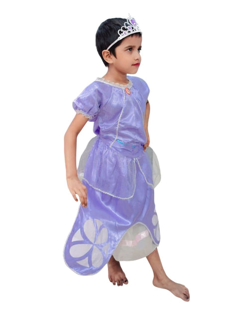 BookMyCostume Sofia The First Disney Fairytale Princess Fairy tale Kids Fancy Dress Costume